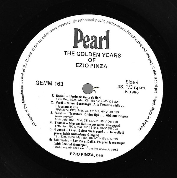 last ned album Ezio Pinza - The Golden Years Of