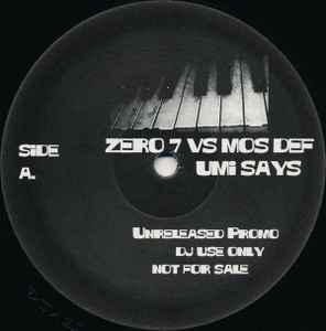 Frontin' (Live Lounge Unreleased Extended Version) / Umi Says (Unreleased Promo) - Jamie Cullum / Zero 7 Vs Mos Def