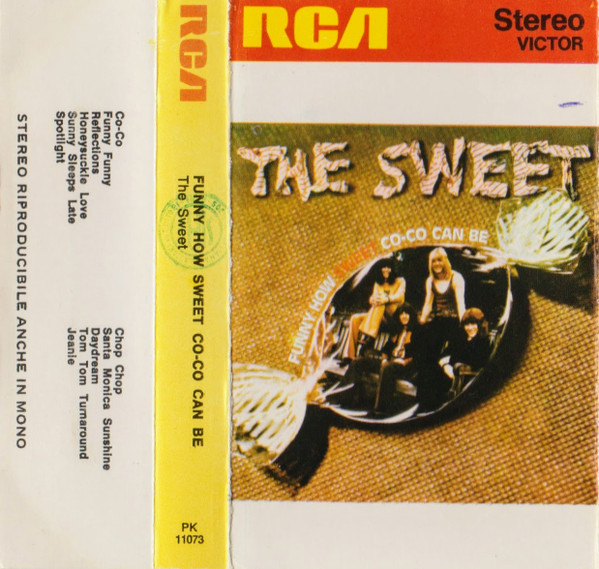 The Sweet – Funny How Sweet Co-Co Can Be (1971, Cassette) - Discogs