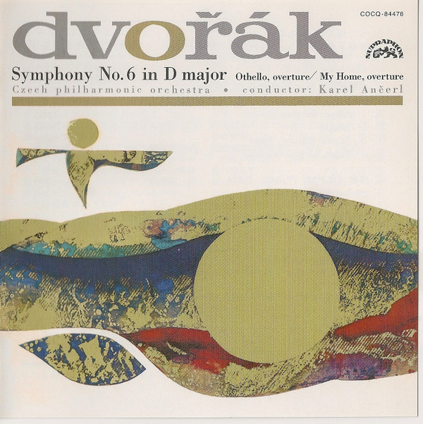 baixar álbum Dvořák, Czech Philharmonic Orchestra Conductor Karel Ančerl - Symphony No 6 In D Major Othello Overture My Home Overture
