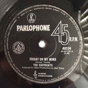The Easybeats - Friday On My Mind album cover