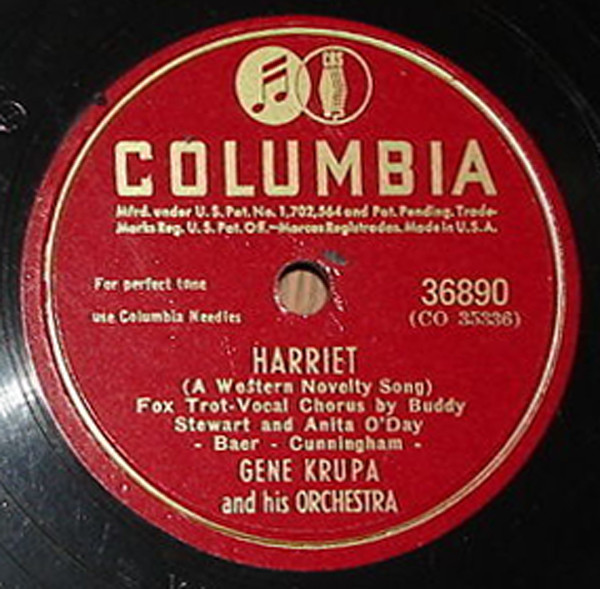 baixar álbum Gene Krupa And His Orchestra - Are These Really Mine Harriet