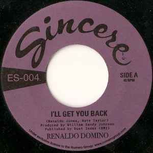 I'll Get You Back - Renaldo Domino