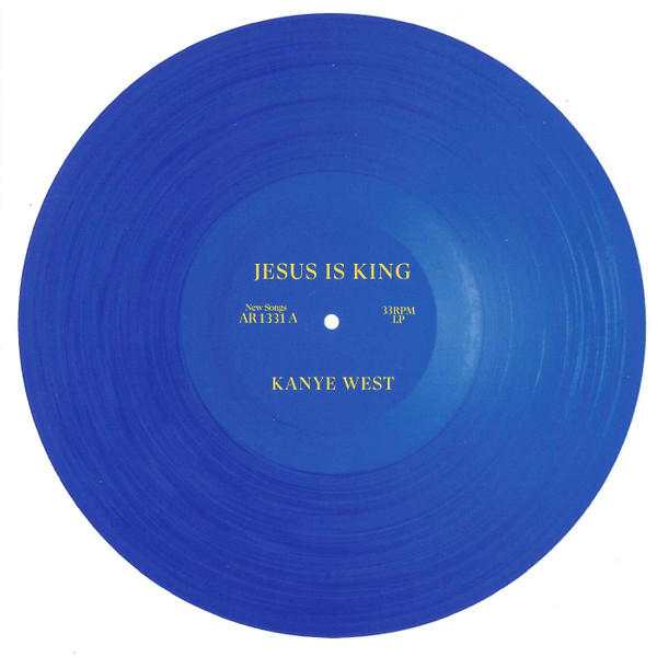 Kanye West – Jesus Is King (2020, Blue Translucent, Vinyl) - Discogs