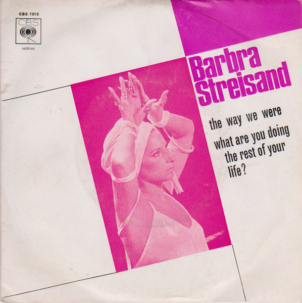 Barbara Streisand “The Way We Were” vinyl record purse — She’s A Rainbow