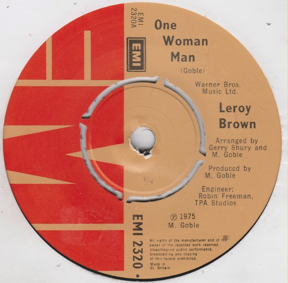 Album herunterladen Leroy Brown - One Woman Man