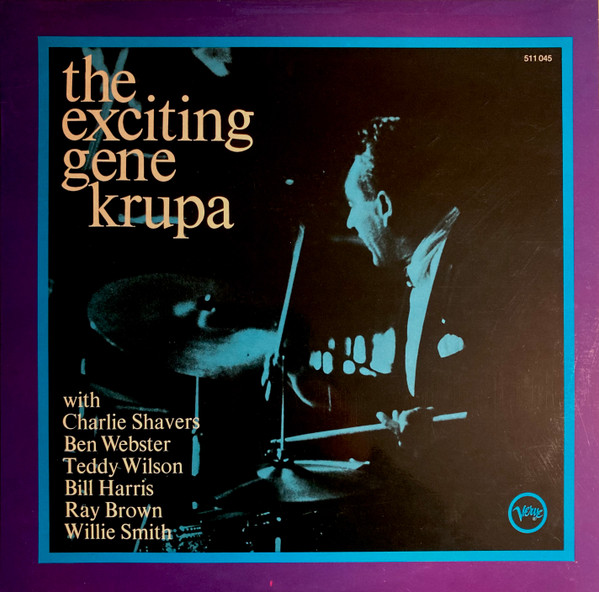 Gene Krupa – The Exciting Gene Krupa (1953, Indianapolis pressing 