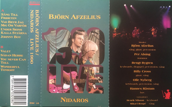 descargar álbum Björn Afzelius - Nidaros 1990 Live