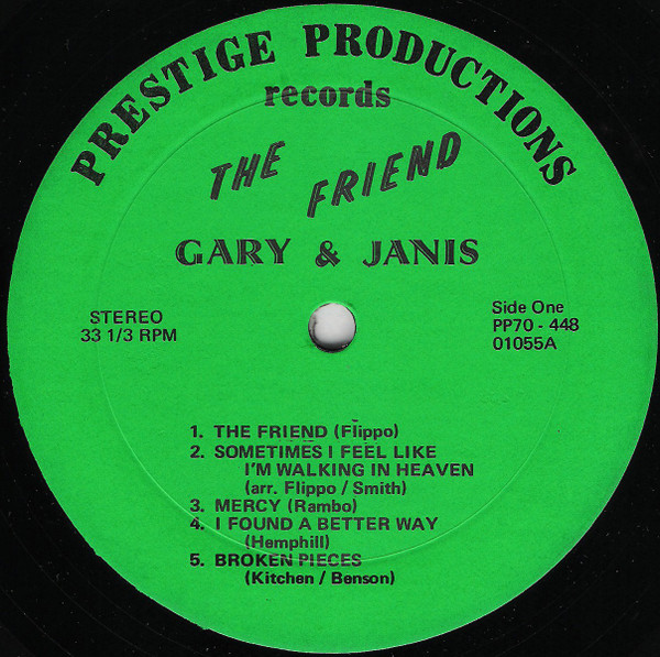 Album herunterladen Gary & Janis - The Friend