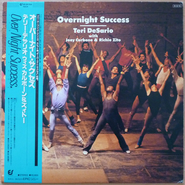 Teri DeSario With Joey Carbone u0026 Richie Zito u003d テリー・テサリオ ウィズ カルボーン u0026 ズィトー –  Overnight Success u003d オーバーナイト・サクセス (1984