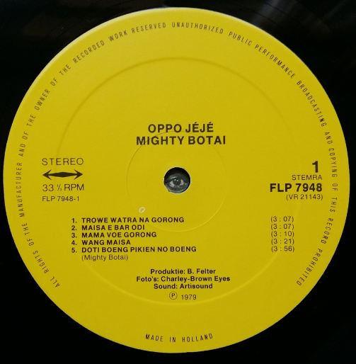 last ned album Mighty Botai - Oppo Jéjé
