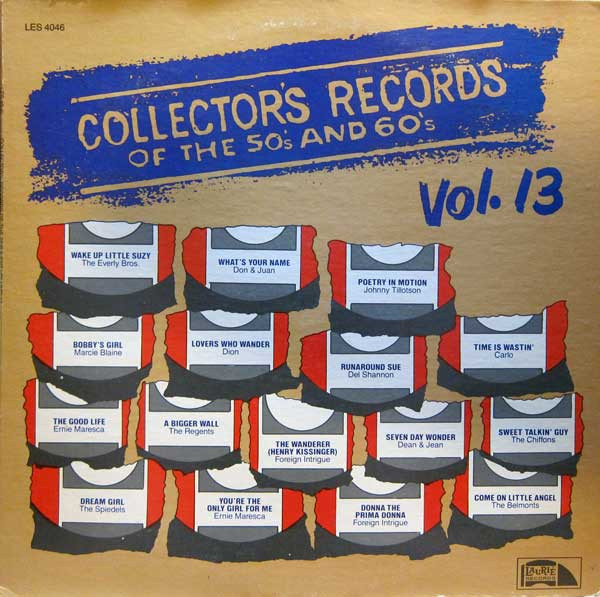 Collector's Records Of The 50's And 60's Vol. 13 (1982, Vinyl) - Discogs