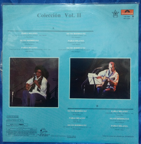 last ned album Pablo Milanés y Silvio Rodríguez - Colección Vol II