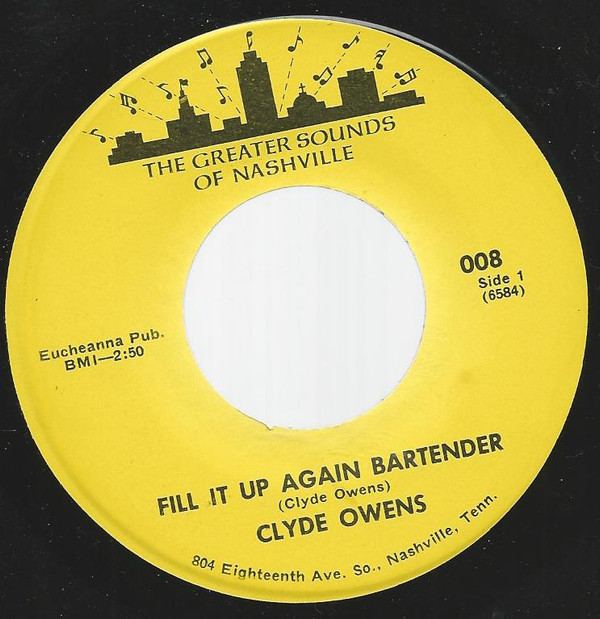 descargar álbum Clyde Owens - Fill It Up Again Bartender