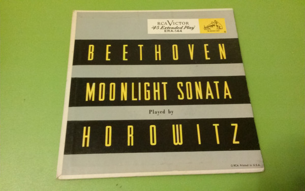 Beethoven - Vladimir Horowitz – Beethoven Moonlight Sonata Played