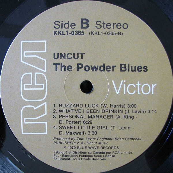 The Powder Blues - Uncut | RCA Victor (KKL1-0365) - 4