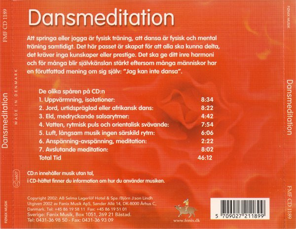 last ned album Björn Json Lindh - Dansmeditation