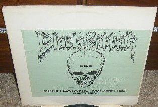 Black Sabbath – Their Satanic Majesties Return (1980, Green Labels 
