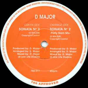 D Major (3) - Sonata No 2 album cover