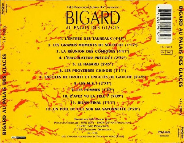 ladda ner album Bigard - Au Palais Des Glaces