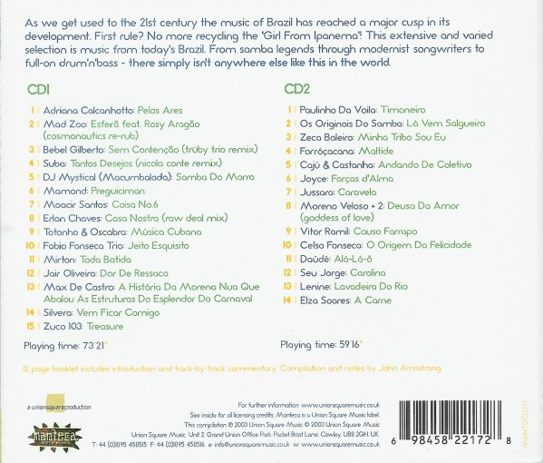 Album herunterladen Various - Nu Brazil Fresh Sounds From Todays Brazil