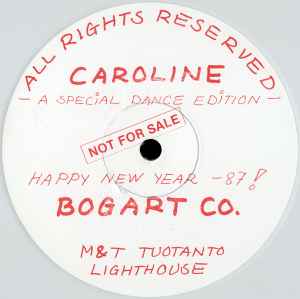 Bogart Co. - Caroline album cover
