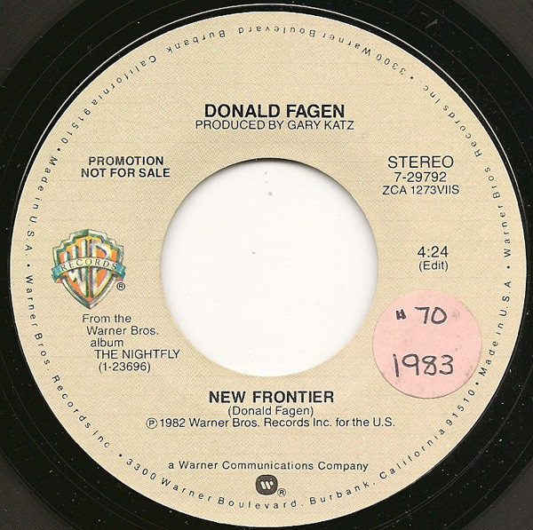 Donald Fagen – New Frontier (1983, Allied Pressing, Vinyl) - Discogs