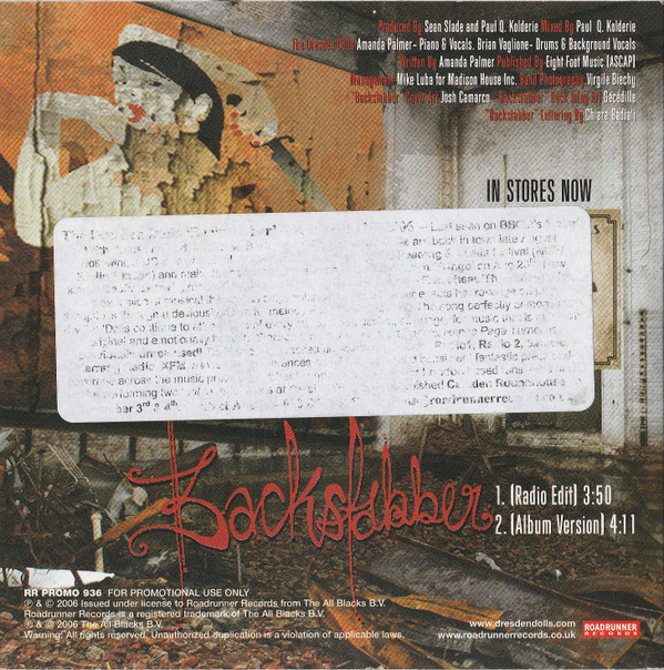baixar álbum The Dresden Dolls - Backstabber