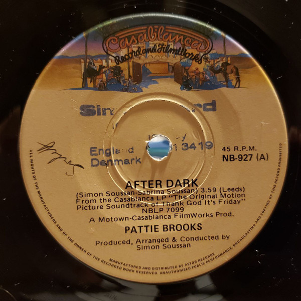 Pattie Brooks – After Dark (Vinyl) - Discogs