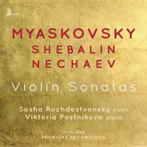Nikolai Myaskovsky - Violin Sonatas album cover