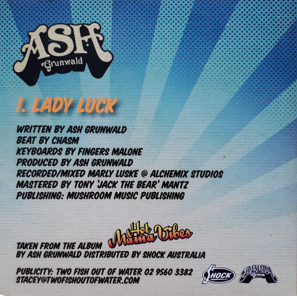 lataa albumi Ash Grunwald - Lady Luck