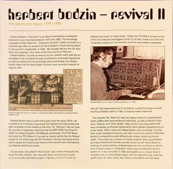 Revival II - The Electronic Tapes 1979-1982