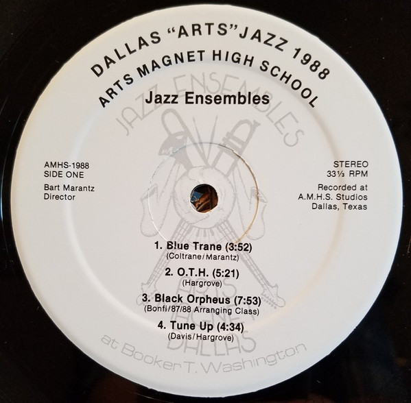 baixar álbum Arts Magnet High School - Dallas Arts Jazz 1988