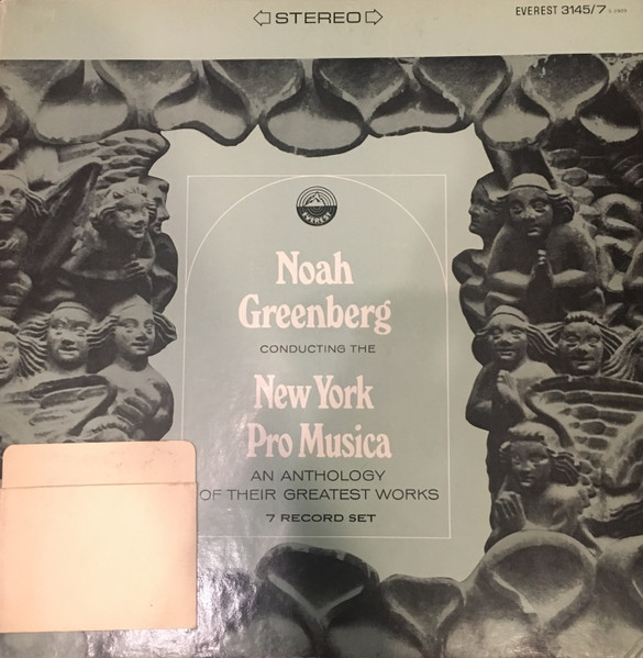 Noah Greenberg Conducting The New York Pro Musica – An Anthology