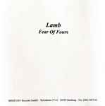 Cover of Fear Of Fours, 1999, CDr