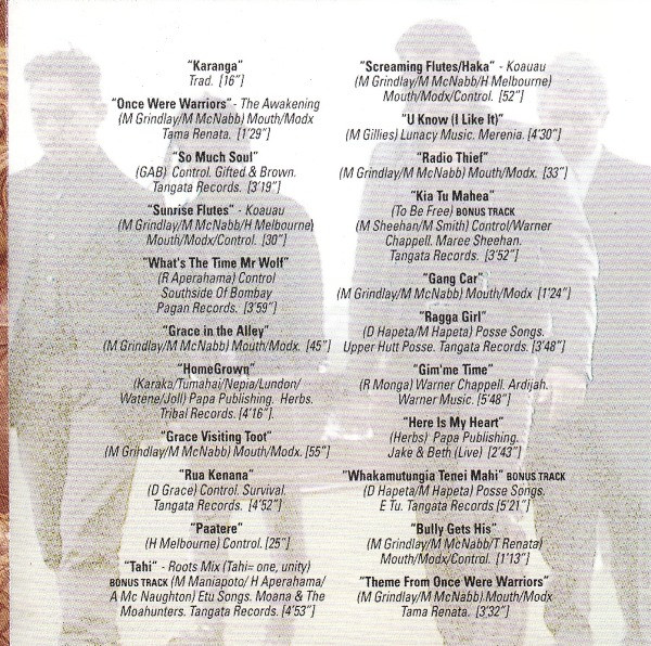 lataa albumi Various - Once Were Warriors Soundtrack Album