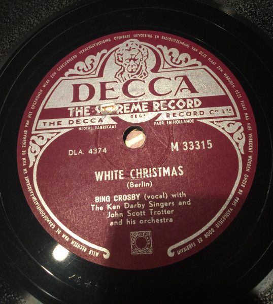 Bing Crosby - White Christmas / Let's Start The New Year Right