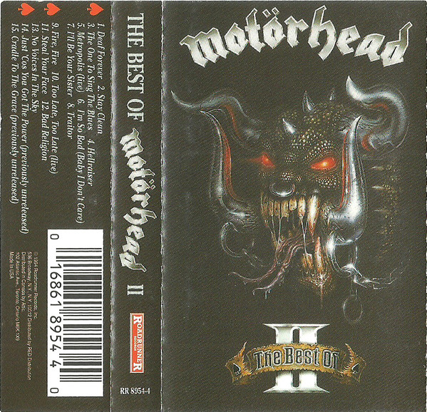 Motörhead – The Best Of Motörhead II (1994, CD) - Discogs