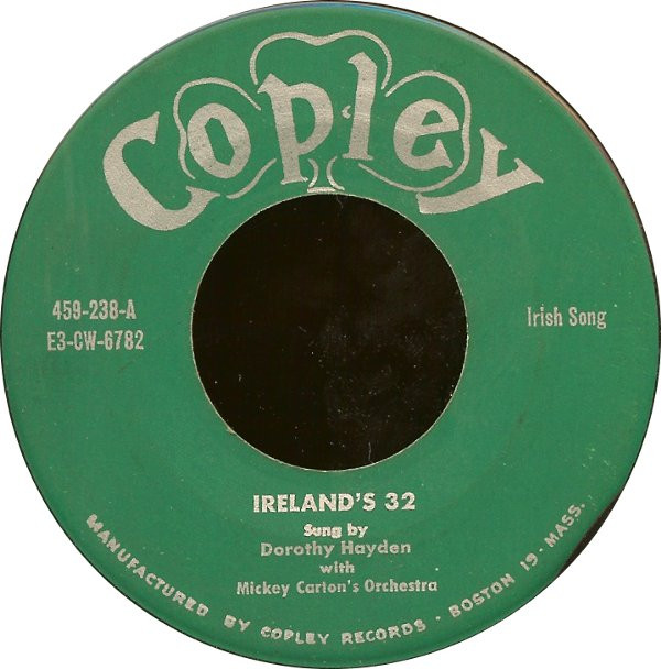 télécharger l'album Dorothy Hayden With Mickey Carton's Orchestra - Irelands 32 The Jim Hayden Polka