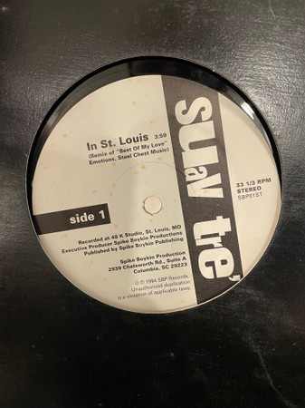 Suav Tre' – In St. Louis (1994, CD) - Discogs