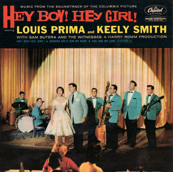 HEY BOY GIRL SOUNDTRACK LOUIS PRIMA KEELY SMITH VINYL LP RECORD ALBUM  CAPITOL eg