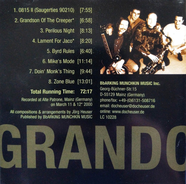 lataa albumi Grand Central - Zone Blue