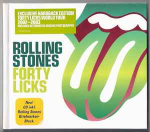 Rolling Stones – Forty Licks (2003, Exclusive Hardback Edition, CD 
