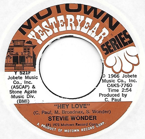 télécharger l'album Stevie Wonder - Hey Love Im Wondering