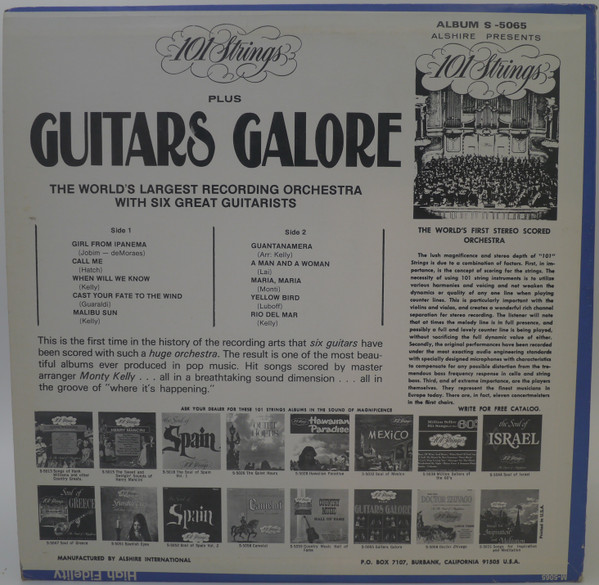 ladda ner album 101 Strings Plus Guitars Galore - 101 Strings Plus Guitars Galore