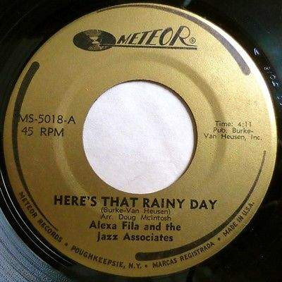 ladda ner album Alexa Fila And The Jazz Associates - Heres That Rainy Day On A Wonderful Day