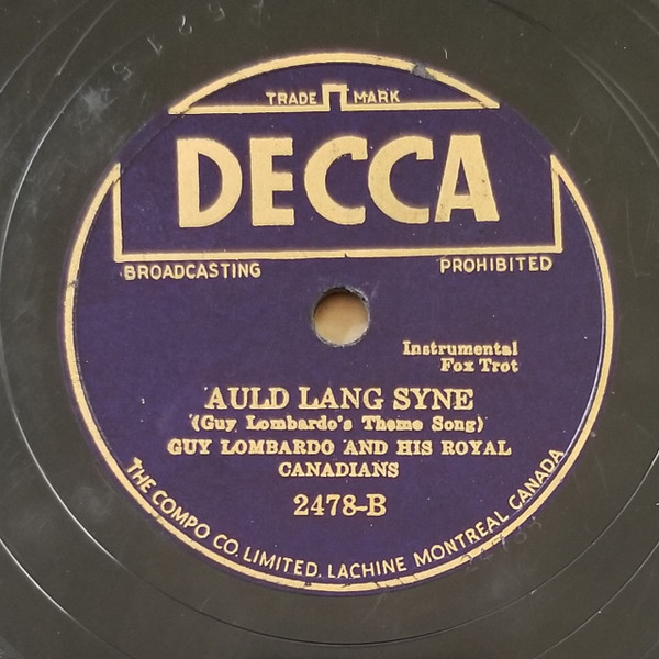 descargar álbum Guy Lombardo And His Royal Canadians - St Louis Blues Auld Lang Syne