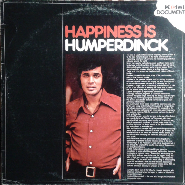ladda ner album Humperdinck - Happiness Is