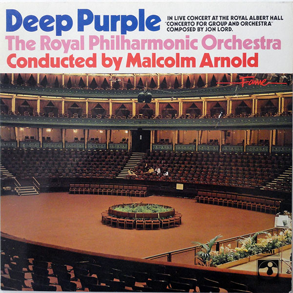 Обложка конверта виниловой пластинки Deep Purple, The Royal Philharmonic Orchestra, Malcolm Arnold - Concerto For Group And Orchestra