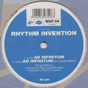 Rhythm Invention - Ad Infinitum album cover